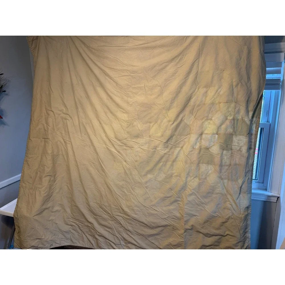 Vintage Handmade Hand stitched Patchwork Quilt Folk Art‎ Throw Blanket